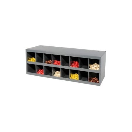 Durham Mfg Durham Steel Storage Parts Bin Cabinet 353-95 Open Front - 16 Compartments 353-95